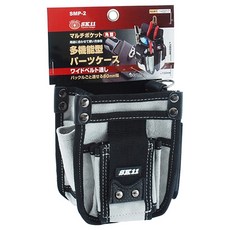 藤原 SK11 多功能工具包 耐磨合成纖維 小方包, 1個, SMP-2 開放式大開口方包