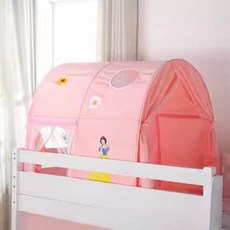 공주 텐트 침대 실내 동굴텐트 95x80x95cm 가정용 작은 작은 돔 돔 1. 연분홍, 1개, H_핑크 공주 텐트