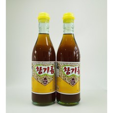 [일호식품] 토종맛 참기름 310ml 2병 참깨100% (수입산)