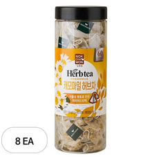 녹차원 캐모마일 허브차, 1g, 60개입, 8개