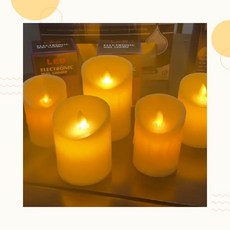 파티 안전한 인테리어 전기초 무드등 LED캔들, 1cl3 소
