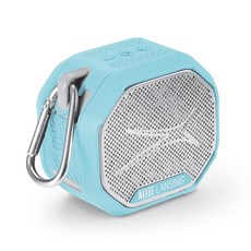 Altec Lansing HYDRATREK 마그네틱 블루투스 스피커 방수 IP67 휴대용 트루 와이어리스 페어링 USB-C 빠른 충전 3.7V 400mAh 배터리 음성 어시스턴, Cool 그레이/화이트