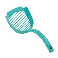 【 愛思沛 ACEPET 】 速易鏟 (長條孔型 礦砂專用) - 貓砂鏟 鏟屎 貓用鏟子 貓鏟, 1個, 企業綠-無座款