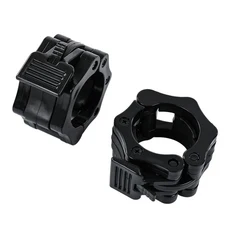 50MM 스핀록 칼라 장치 덤벨 스프링 클립 역도 바벨 클램프, 09 2Pcs  Black, 04 50mm