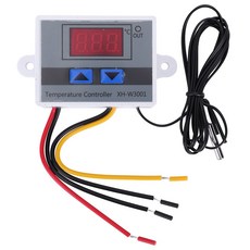 디지털 온도 제어 옵션 220V 다중 냉각용 스위치 다목적 전압 가열 12V W3001 XH 조절기, [04] 220v, 1개, 4) 220v