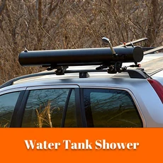접이식 4x4 차량 루프탑 텐트 소프트쉘 자동차 방수 야외 캠핑 픽업 RTT 박스, 10 Water Tank Shower