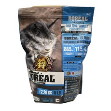 BOREAL 貓糧 魚肉三重奏配方 乾糧, 2.26 KG 5 LB, 1