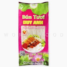 월드푸드 베트남 쌀국수 두이안 분토이 1.0mm 라이스 버미셀리 BUN TUOI 300g, 1개