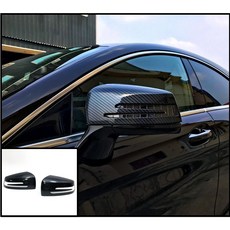 圓夢工廠 Benz C216 W216 09-14 CL500 CL600 CL65 CL63 卡夢後視鏡蓋 後照鏡蓋, 1個