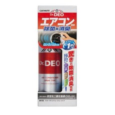 車之嚴選 cars_go 汽車用品【D172】日本 CARMATE Dr.DEO 車用冷氣口除菌消臭噴霧，附噴管，深層清潔除臭, 1個