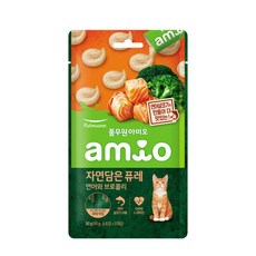 아미오 자연담은퓨레 연어와 브로콜리 50g, 1개