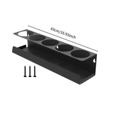 스프레이 병 보관 랙 자동차 청소 브러시 거치대 벽걸이 정리함 디테일링 도구 행어, 06 1PCS E, 1개