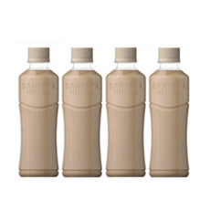 바리스타룰스 그란데 무라벨 라떼, 350ml, 4개