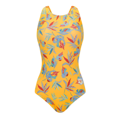 아레나 여성 실내 원피스 수영복 A5SL1LD05 YEL