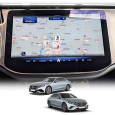 벤츠 E클래스 W214 보호필름 (24년~현재) MBUX 계기판 센트럴 디스플레이 내비게이션 액정보호필름 세트아님, 0.1GB, 센트럴디스플레이 (고화질-소프트필름)