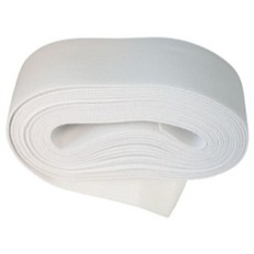 긍정미공방 화이트 4마) 허리고무밴드 40mm/ 부드러운 고무줄 / 코메즈밴드, 1개