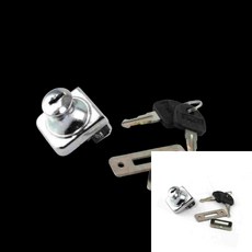 삼미호 유리 문 열쇠 키 실린더-유리정/각키-1EA(도매) 유리오도시 유리고정브라켓 유리문잠금장치 유리문고정 유리문부속 유리문시건장치 유리문잠금 유리장식장잠금장치 진열장래치 장식장, 1개