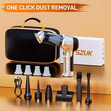 자동차 홈을위한 휴대용 진공 청소기 새로운 미니 SZUK 강력한 흡입 무선, 1) CHINA, 4) Max-Easy 4Hapa Bag