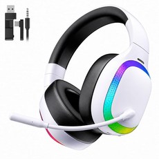 게이밍 헤드셋 무선 블루투스 5.3 PS5 PC 스위치 호환 7.1채널