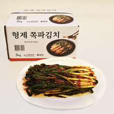 맛찬 형제 쪽파 생김치 업소용 대용량, 1개, 3kg