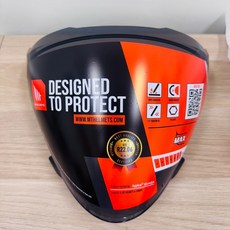 MT COSMO 3/4罩安全帽替換鏡片，多層膜多色可選，實體店現貨，夜間可視, 深墨