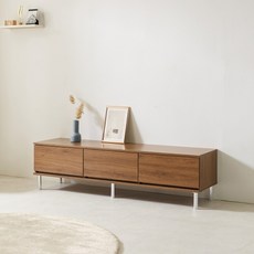 주식회사히트 [히트가구] HM102 낮은 서랍 거실장 1500 3colors (착불), 화이트