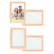 WANZELONYO Sublimate 블랭크 야간 조명 10.2 x 15.2cm(4 6인치) 4피스 유리 사진 패널 165594, 6 x 8인치