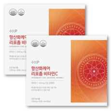 속쓰림 없는 리포좀 비타민C 항산화 케어 약국 고함량 리포조말, 2개, 60정