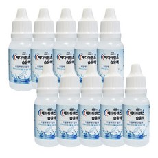 메디아렌즈 습윤액 15ml 히알루론산 함유 렌즈습윤액, 10개