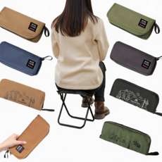 모비체어 엉덩이 편한 휴대용 의자, 2개, 카키