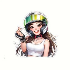 어두운 오토바이 스티커 자동차 장식 비닐 데칼, B. style-2, 2. 15CM