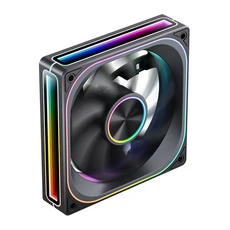 JONSBO 靜音高效散熱風扇，電腦CPU散熱器，優質軸承，簡易安裝, 黑, 1個, ZA-120B