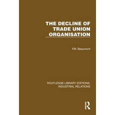 (영문도서)The Decline of Trade Union Organisation Paperback, Routledge, English, 9781032845524