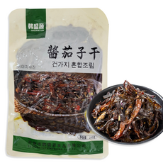홍홍 중국식품 가지혼합조림 중국건가지 가지요리 가지볶음 건조가지, 1개, 200g