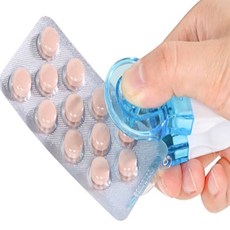 웅스토어 블리스터 포장 알약 간편하게 개봉하는 펀칭기 한손사용약개봉