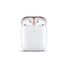 에어팟 1세대 2세대 철가루 방지 컬러 스티커, 1세대 2세대_골드, 1개