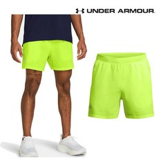 [매장정품] 언더아머 남성 여름 반바지 UA 론치 5인치 쇼츠 팬츠 1382617-731