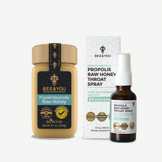하이른 비앤유 로얄폴리스꿀 면역듀오 프로폴리스 로열젤리 로우허니 190g + 프로폴리스 6% 목 스프레이 30ml, 1개