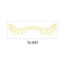 紋身貼紙 閃耀燙金妝容 防水防汗 派對音樂祭臉貼 身體裝飾 金屬光澤T02E, 1個, TJ-047(金屬雀斑)