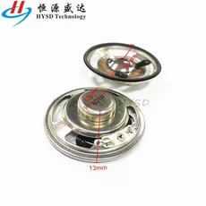 2조각 새로운 방수 스피커 4 옴 8 1/2/3 와트 1W 직경 40mm 확성기, 05 1W 8 ohms 50mm