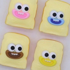 식빵 모양 쿠션 말랑이 인형 손놀림 스트레스 해소 감각, 상세페이지 참조