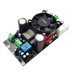 1000W 오리지널 IRS2092 칩 클래스 D 서브우퍼 풀 프리퀀시 디지털 파워 앰프 보드 스피커 보호 릴레이