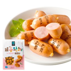 [얌얌마켓] 청정원 널응원해 비엔나 1kg (아이스박스 포함), 1개