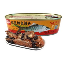 (배터짐) 중국식품 월봉파이 두시황어 통조림 생선조림 황어통조림, 207g, 1개