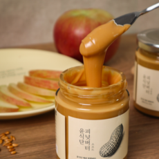 [1+1] 9 900원 100%땅콩버터 소프트2병 무첨가 땅콩 non-gmo, 200g, 2개