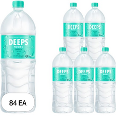 Deeps 그린 먹는 해양심층수, 2L, 84개