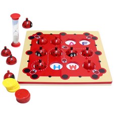 어린이 IQ발달 무당벌레 그림맞히기 게임판 놀이판 초등학생 키즈완구 유치원