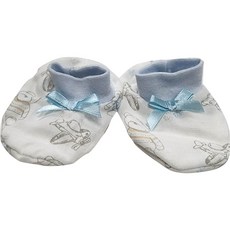 AJ Hippo小河馬 嬰兒奈米負離子紗布手套腳套組 (梵星兔/熊麻吉) 防刮手套 新生兒襪