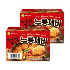 코스트코 이가자연면 얼큰누룽제비, 801g, 2개