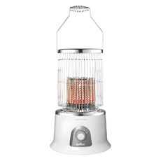 QUEEN SENSE 圓筒形高光電暖器, 白色, QSH-H10B